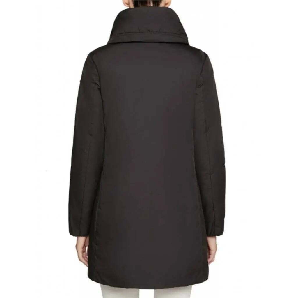 Kurtka GEOX W KALINDA LONG JKT Czarny 4/5