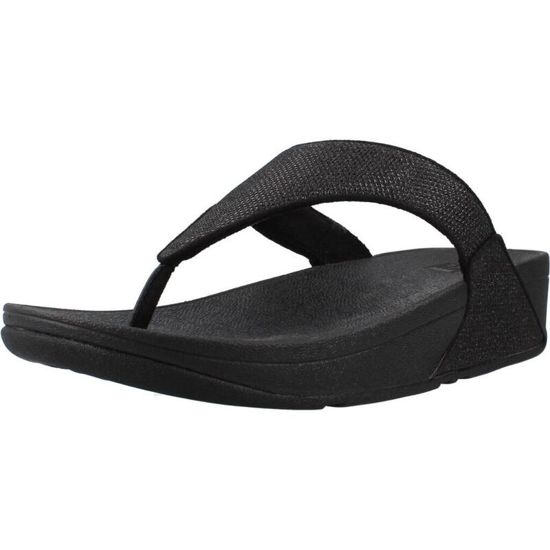 FITFLOP FitFlop Lulu Shimmerglitz Toe-Post Sandals  ZWART 40