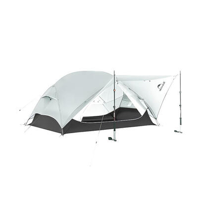 Naturehike mongar ul 2 – 2-persoons ultralichtgewicht tent - steengrijs