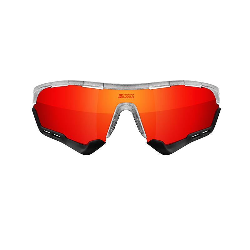 Gafas Scicon aerotech scnpp verre multi-reflet rouges