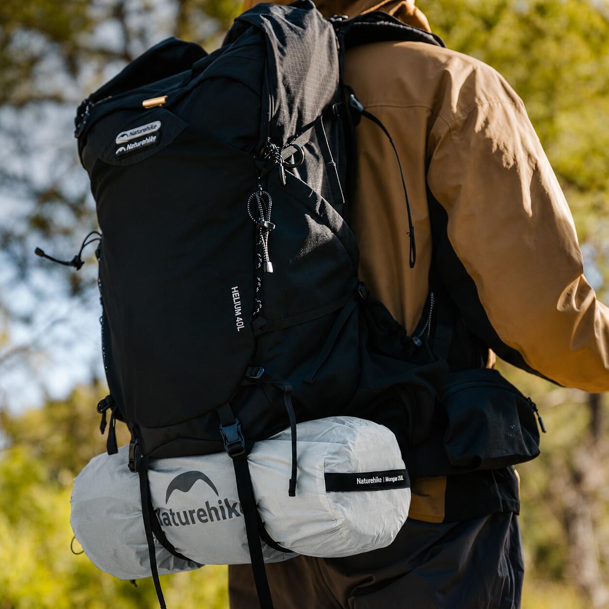 Naturehike Mongar UL 2 – Ultraleichtes 2-Personen-Zelt - Steingrau 3/7