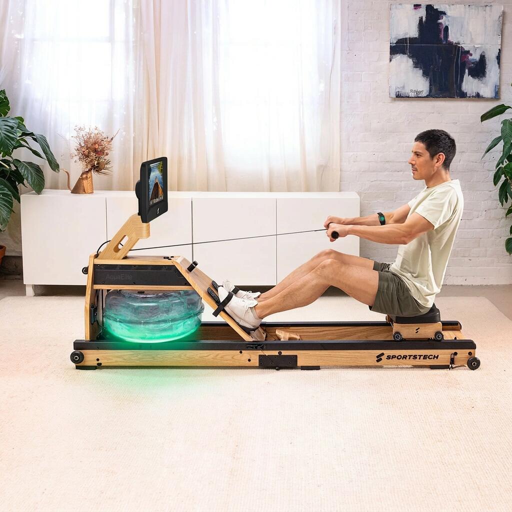 Máquina de remo Sportstech AquaElite 10.1_OAK 4/7