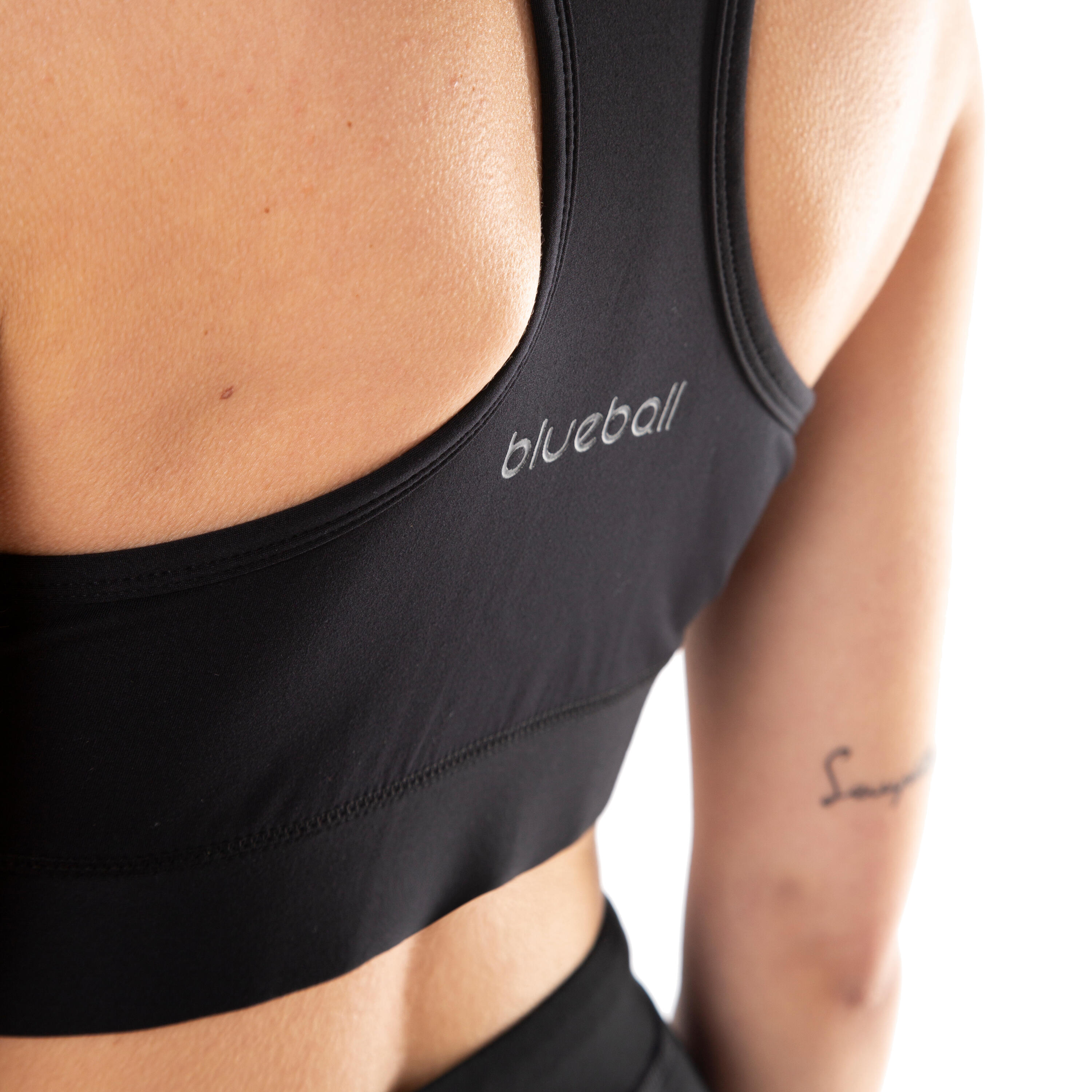 BRASSIÈRE DE SPORT SLIM POUR FEMME BlueBall EN NOIR 6/7