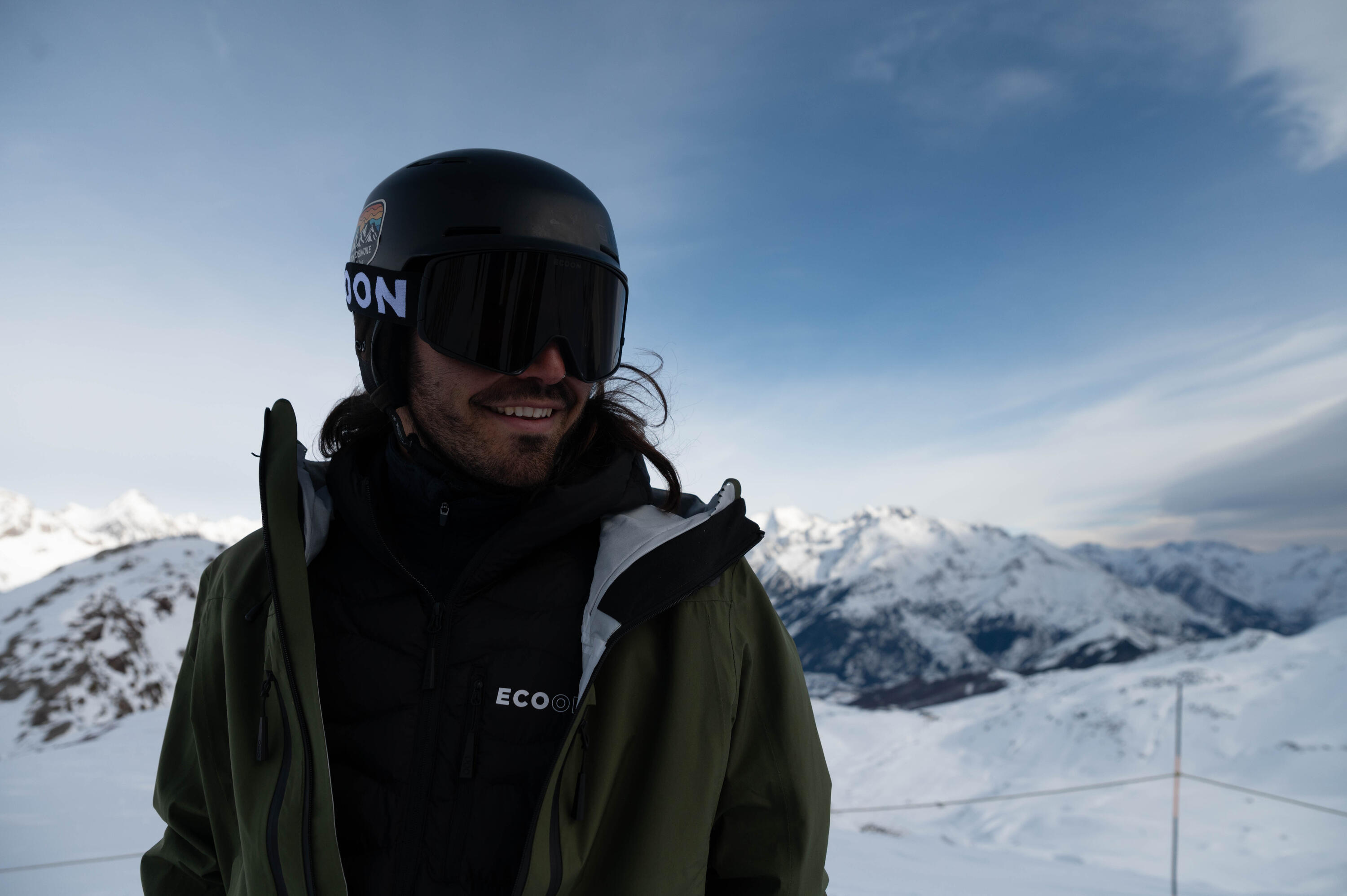 Veste ECOActive Hybrid Insulated Jacket with cap marque ECOON - Noir avec log… 3/7