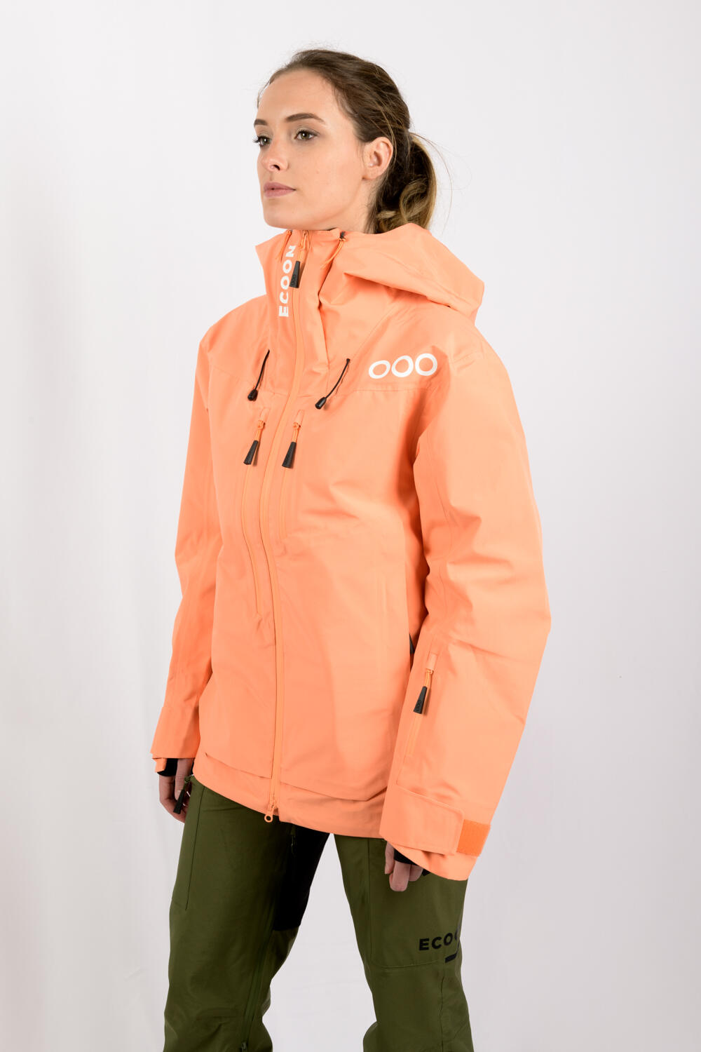 Veste ECOExplorer Jacket Femme marque ECOON - Naranja 3/7