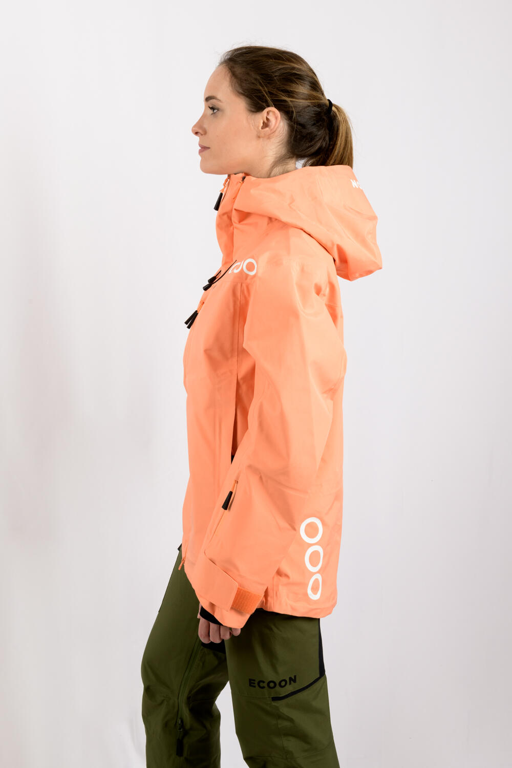 Veste ECOExplorer Jacket Femme marque ECOON - Naranja 5/7