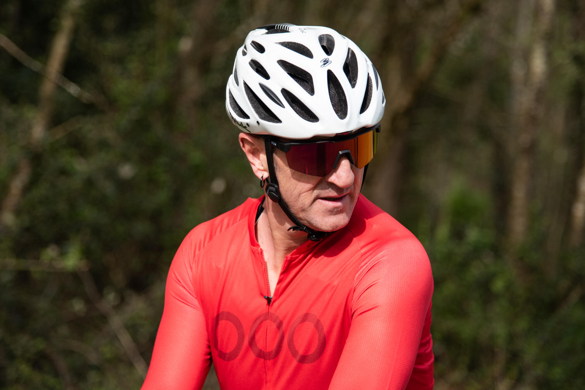 Maillot à manches longues ECOON modèle Tourmalet Homme couleur rouge 6/6
