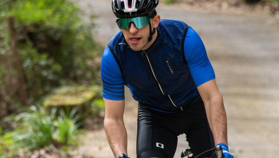 Gilet CYCLISME WINDBRAKER POUR HOMME BlueBall EN BLEU 4/7