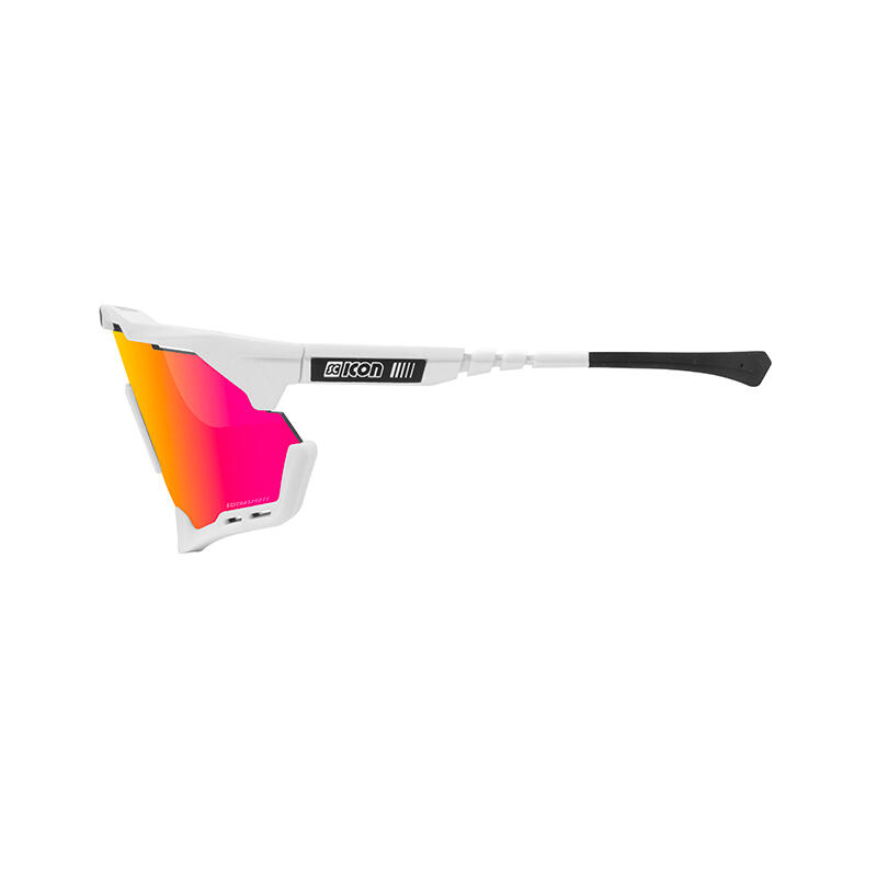 Sonnenbrille Scicon aeroshade xl scnpp verre multi-reflet rouges 3/3