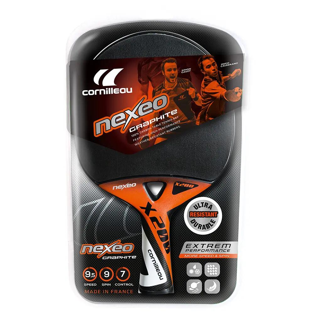 Cornilleau Nexeo X200 Graphite Outdoor Masa Tenisi Raketi 5/7
