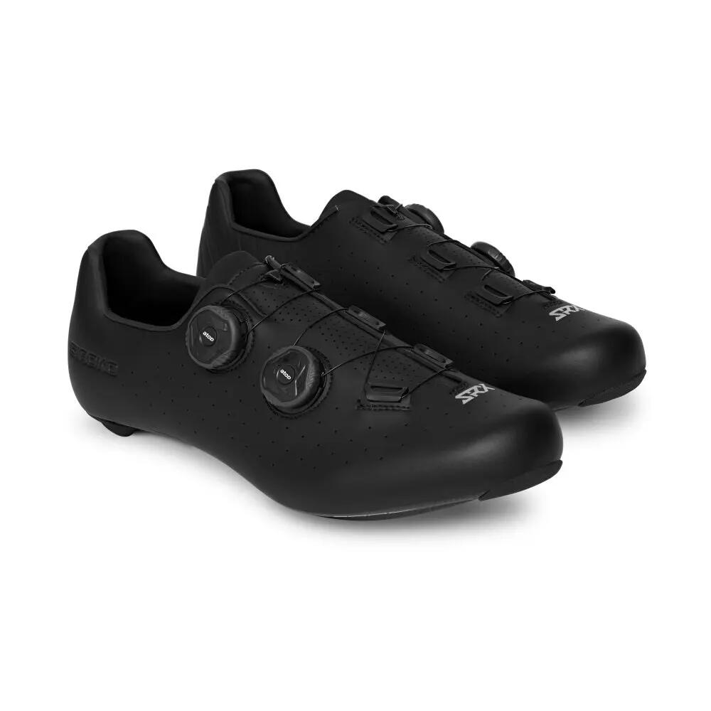 Men & Women Cycling road shoes OKORIS BLACK Black