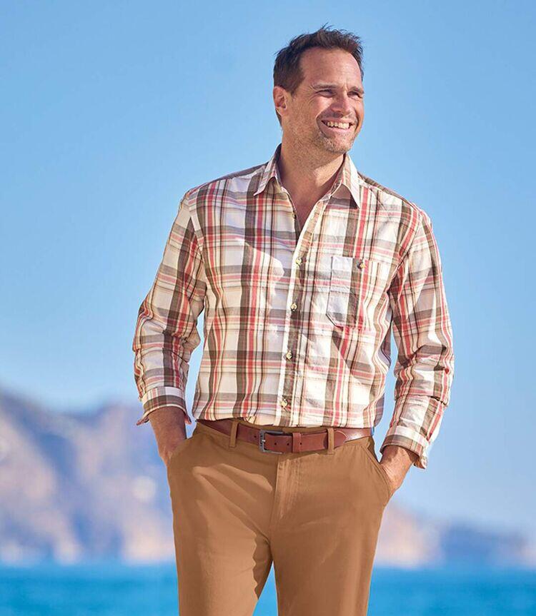 Chemise Popeline à Carreaux  2/7