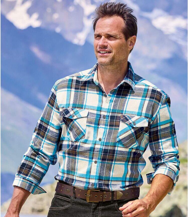 Chemise Flanelle Carreaux 2/7