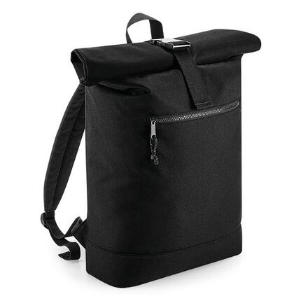 Sac à dos Roll-Top recyclé - Black - One Size