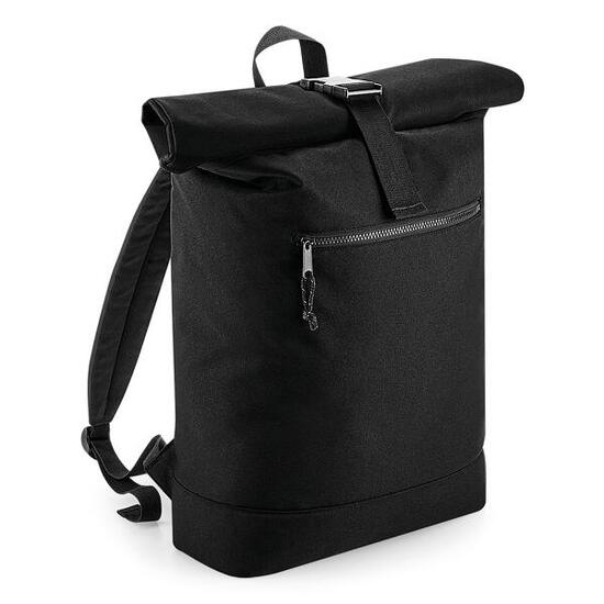 Sac à dos Roll-Top recyclé - Black - One Size