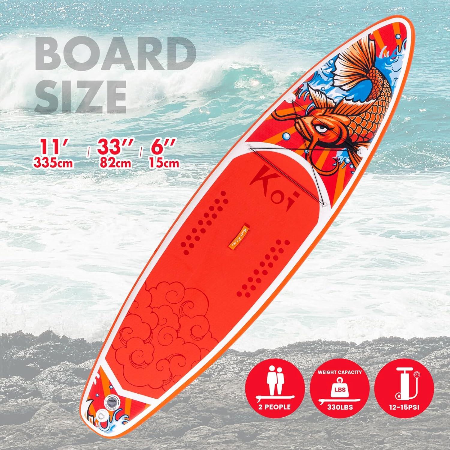 FunWater SUP: elegante, amplio, completo, resistente 7/7