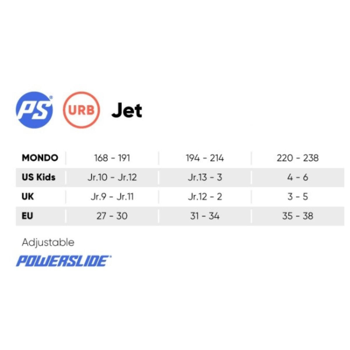 Rolki Powerslide Jet Brown Junior 2/7