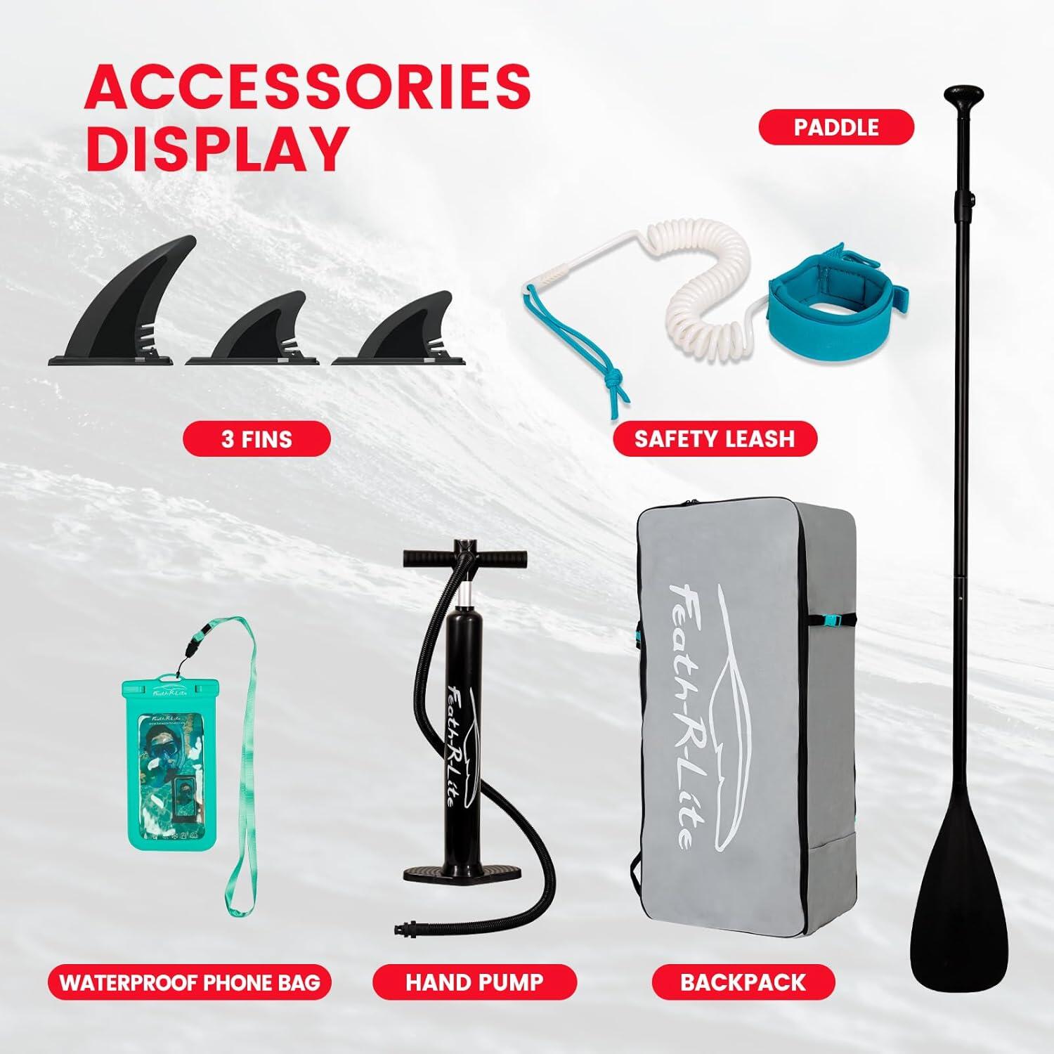 FunWater SUP: elegante, amplio, completo, resistente 4/7