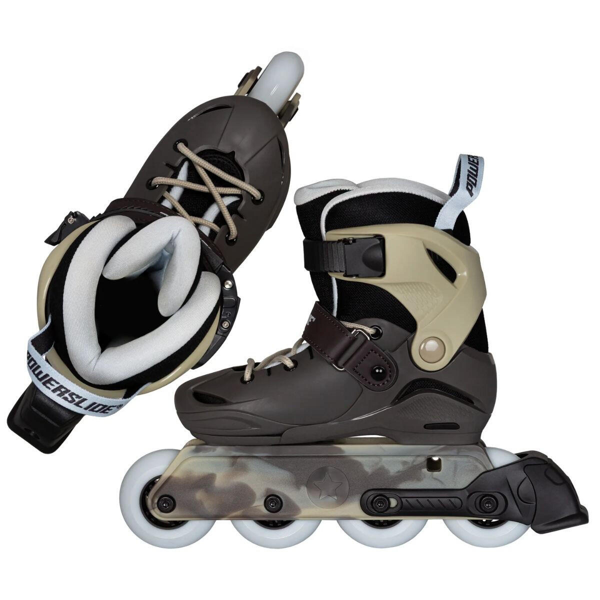 Rolki Powerslide Jet Brown Junior 7/7
