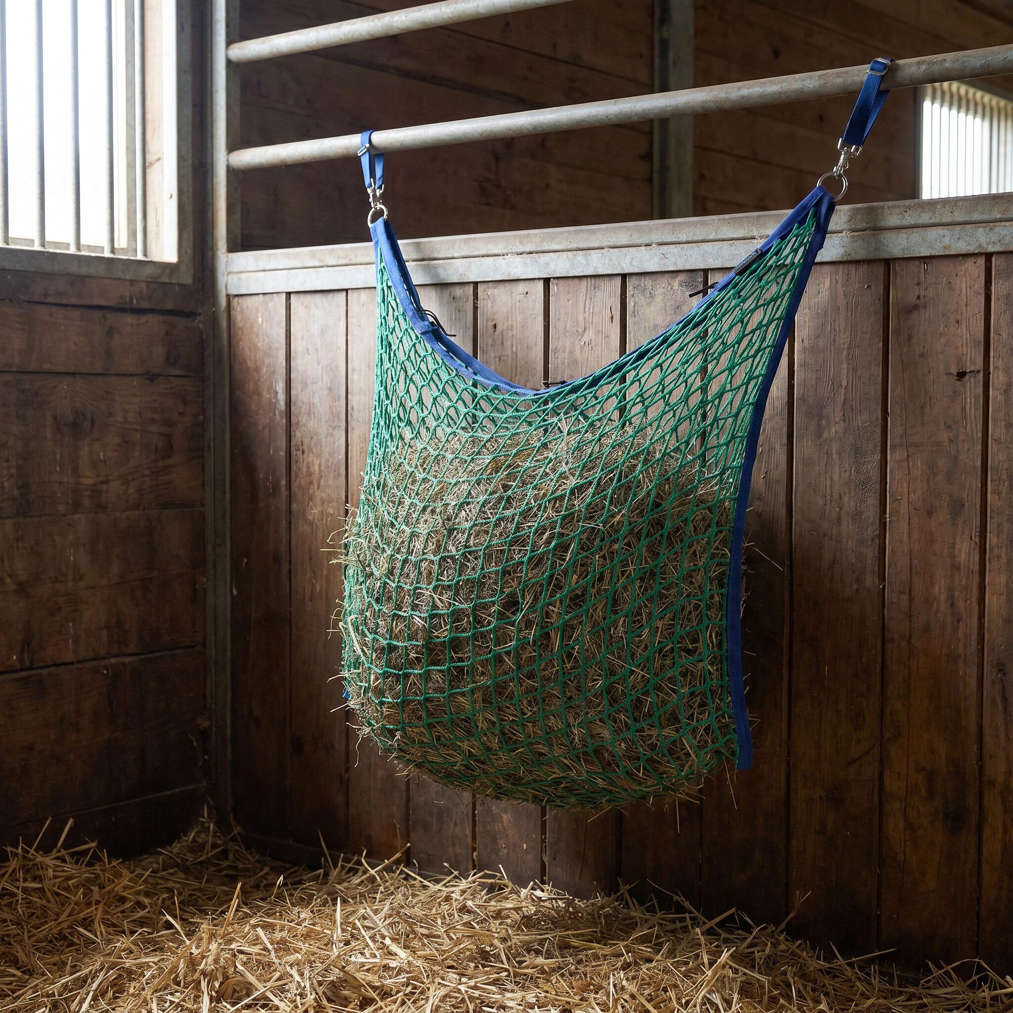 Filet à foin GALOP WEAR Silver Pro 130 x 90 cm avec système de fixation inclus 4/5