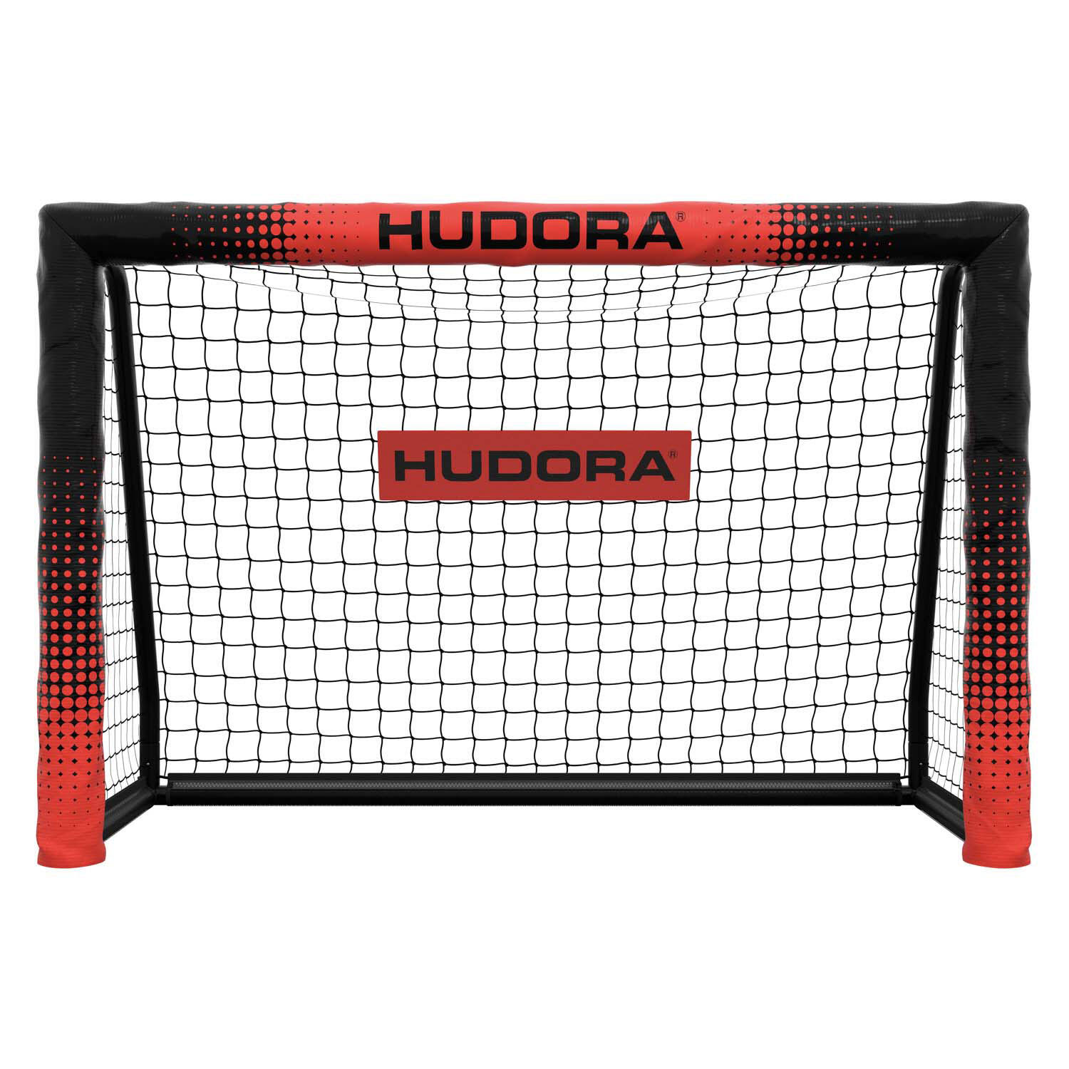 HUDORA Voetbaldoel Pro Tect 120 - Zwart 120x80x48cm 3/4