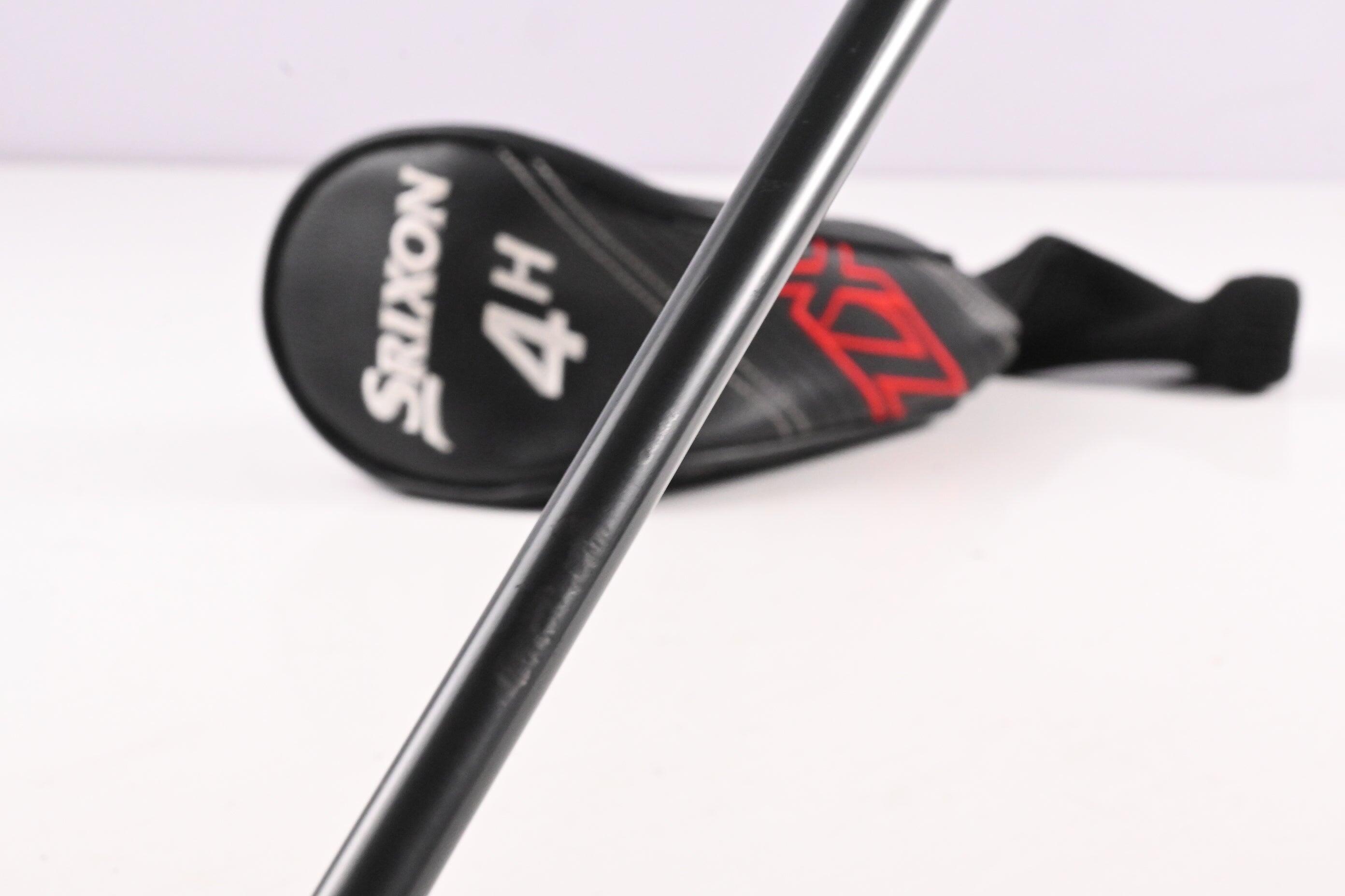 Srixon ZX #4 Hybrid / 22 Degree / Regular Flex HZRDUS Smoke Black