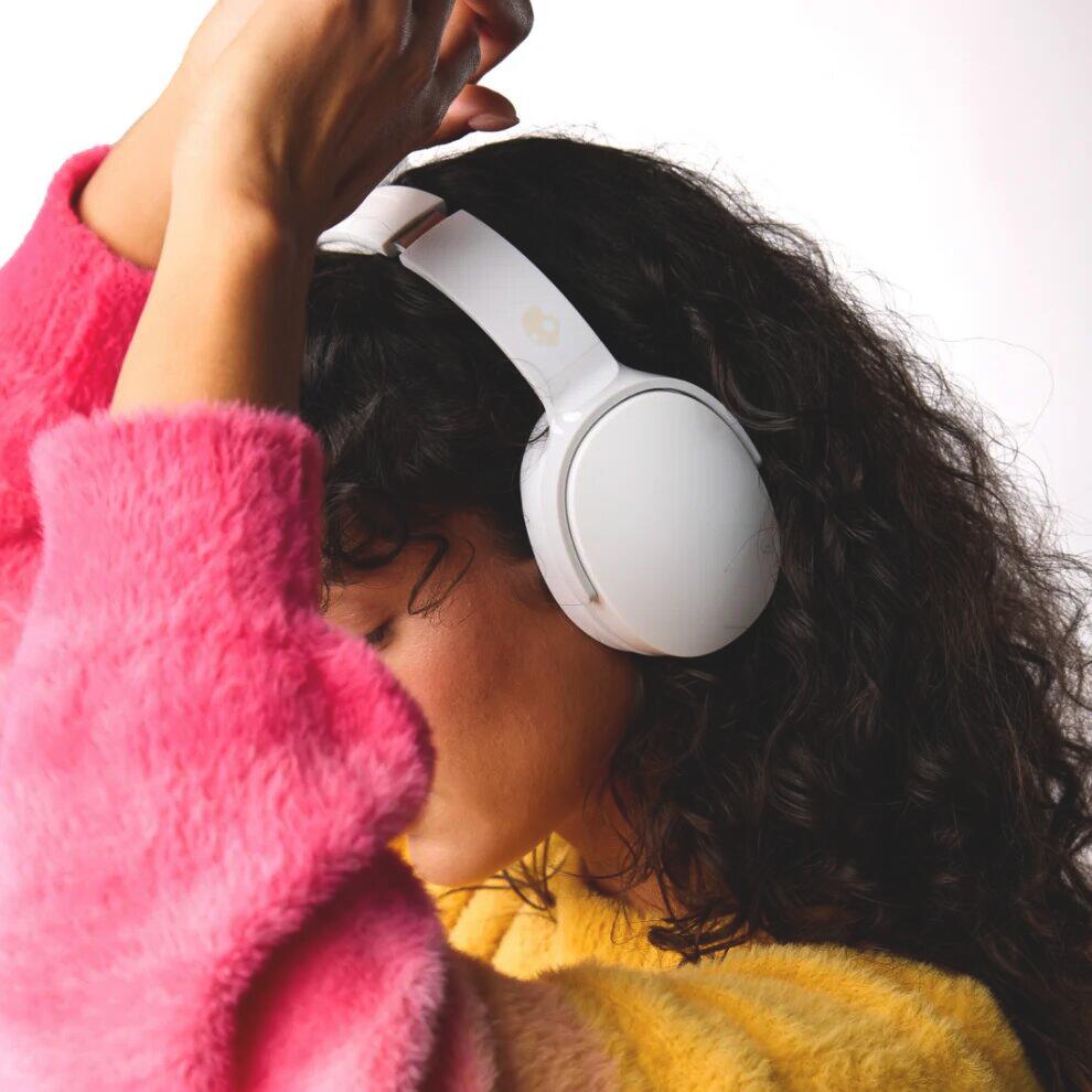 Hesh® Evo Wireless Headphones Bone/Orange 5/5