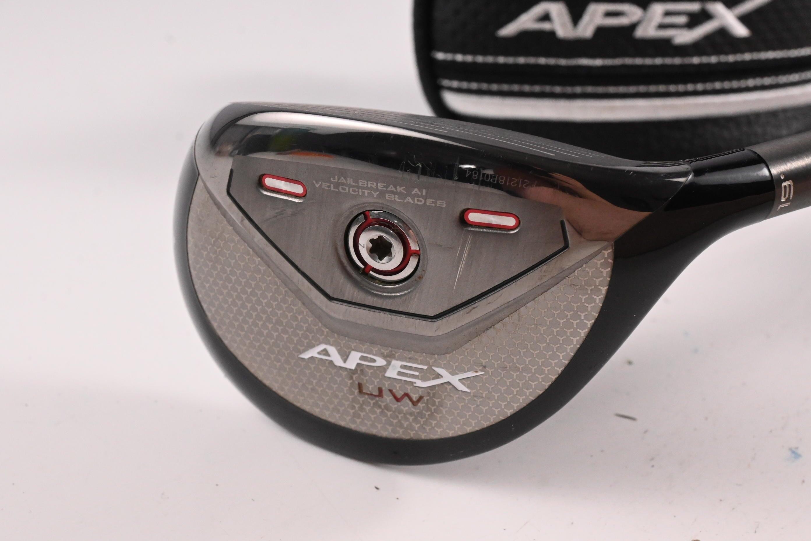 Callaway Apex UW #3 Hybrid / 19 Degree / Regular Flex HZRDUS Smoke