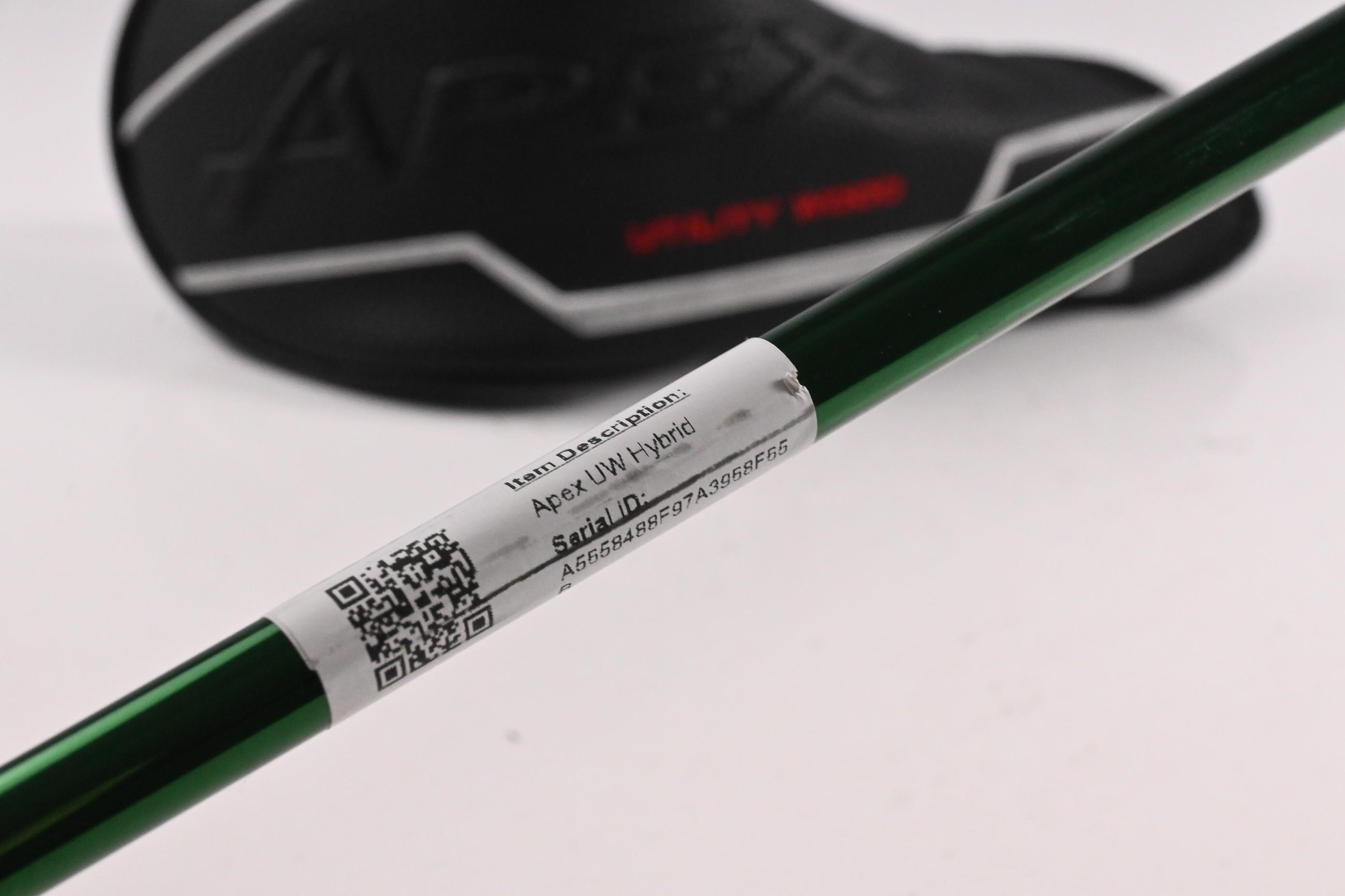 Callaway Apex UW #3 Hybrid / 19 Degree / Regular Flex HZRDUS Smoke