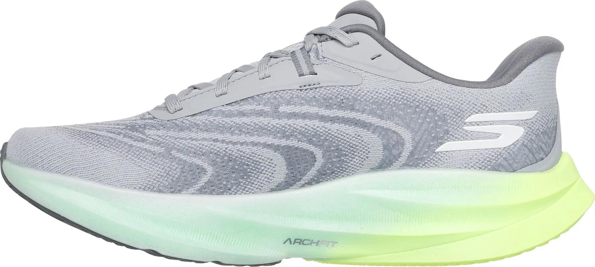 Skechers Aero Spark Men's Running Shoes - Gray/Green 2/5