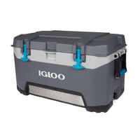 Igloo glacière BMX 68 litres polyéthylène 81,8 x 44 x 42,7 cm gris