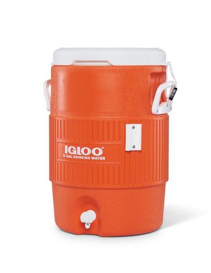 5 Gallon Seat Top - Drankdispenser / drankkoeler - 18 Liter - Oranje