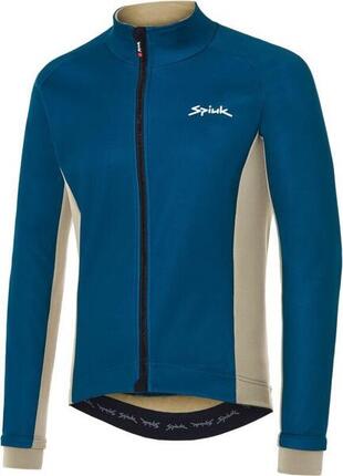Chaqueta de manga larga Spiuk Top Ten Membrana Azul/Beige