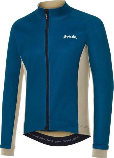 Chaqueta de manga larga Spiuk Top Ten Membrana Azul/Beige