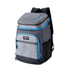 Maxcold Backpack 18 koelrugzak grijs voor kamperen en wandelen 11,3 liter