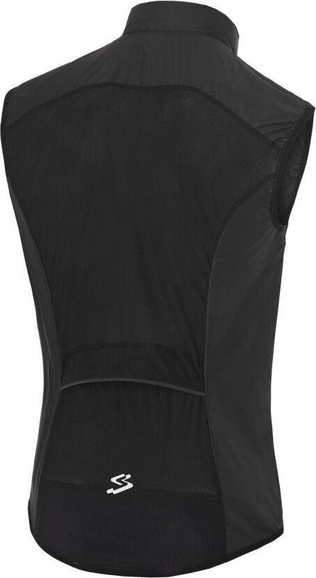 Chaleco Cortavientos Anatómico de Verano Spiuk Negro 2/3