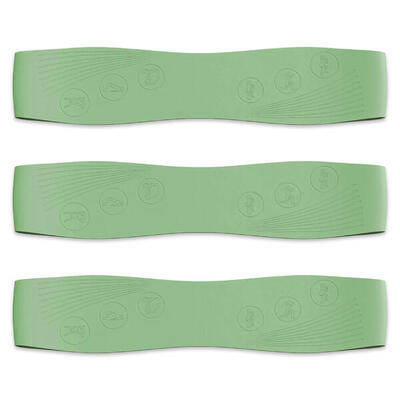 Pilates fitnessbanden siliconen 3-delig met 9–18 kg weerstand antislip