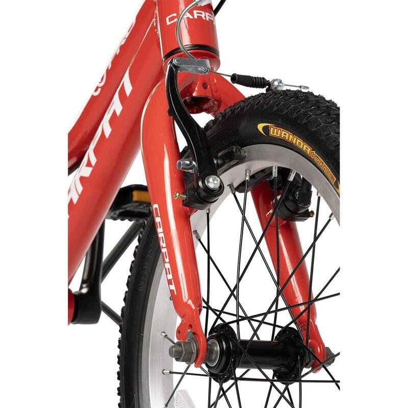 Bicicleta Copii 4-6 ani Carpat C16208C 16", Frane V-Brake, Roti 16 inch, Rosu