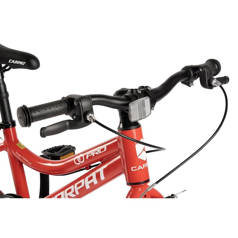 Bicicleta Copii 4-6 ani Carpat C16208C 16", Frane V-Brake, Roti 16 inch, Rosu