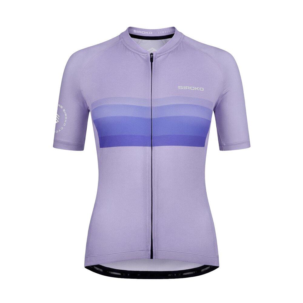 Damen Radsport ultraleichtes radtrikot für M3-W NRC Purple Lila 6/8