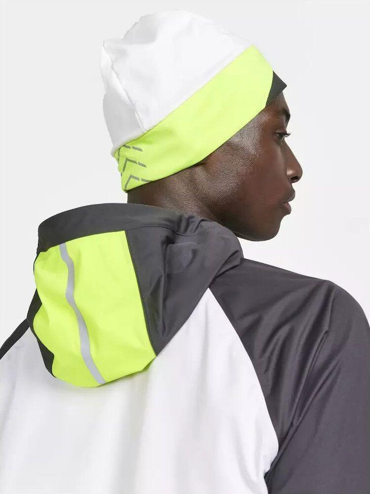 Bonnet Craft ADV Lumen Fleece Jaune/Blanc 3/3
