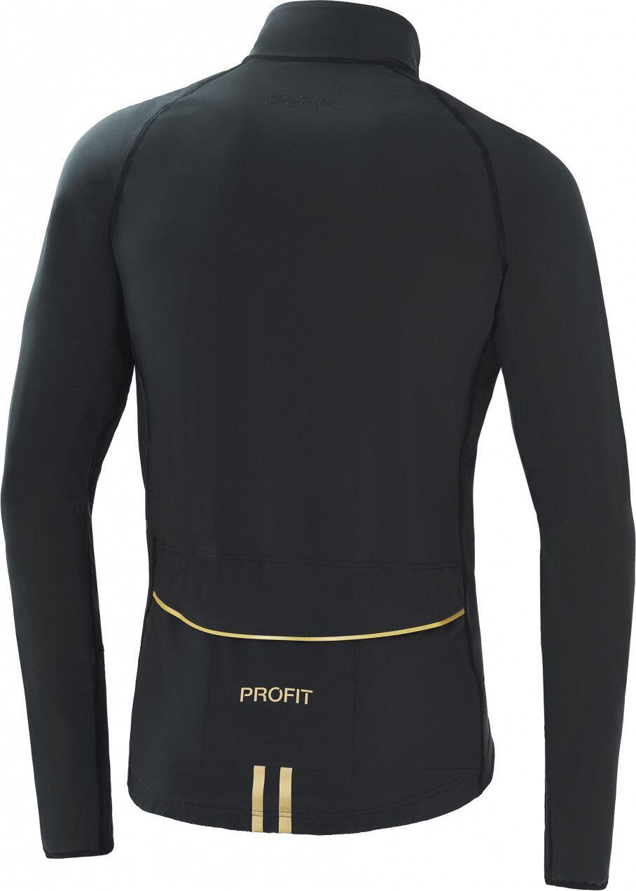 Chaqueta impermeable Spiuk Profit Cold & Rain Light negra 2/4