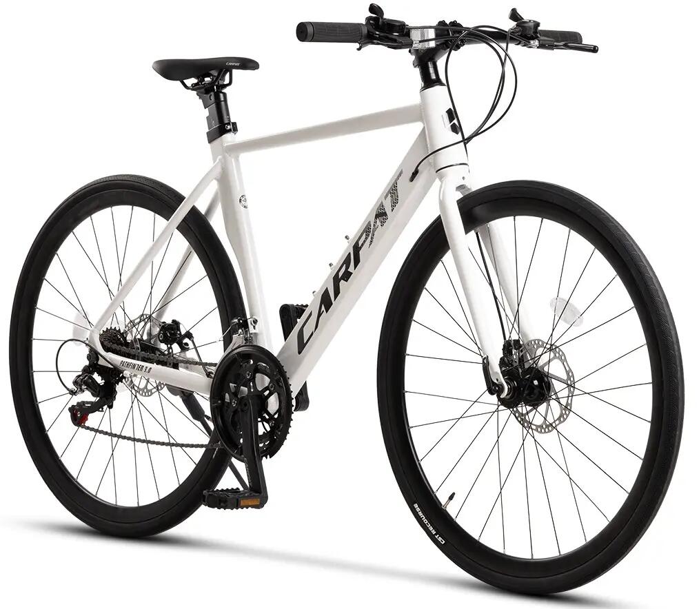 Bicicleta City/Gravel Carpat Pathfinder 3.0 C28314G 28", Alb/Negru 2/8