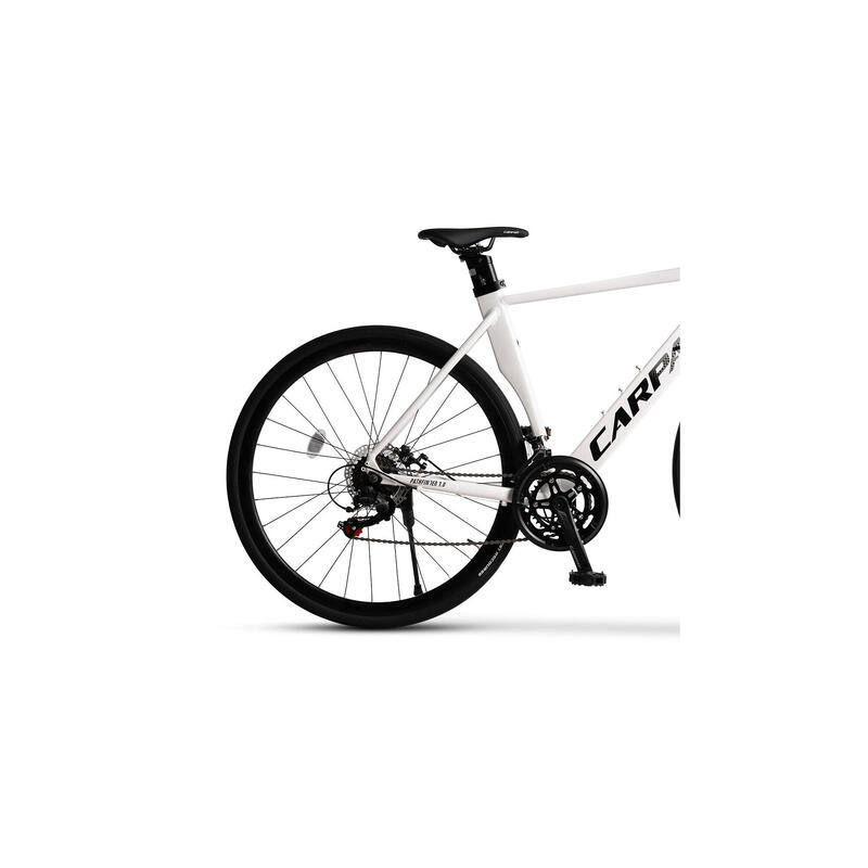 Bicicleta City/Gravel Carpat Pathfinder 3.0 C28314G 28", Alb/Negru