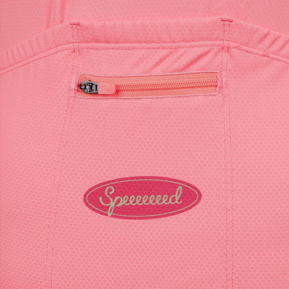 Maillot vélo mesh manches courtes femme Cyclisme M8-W NRC Coral Corail 5/7