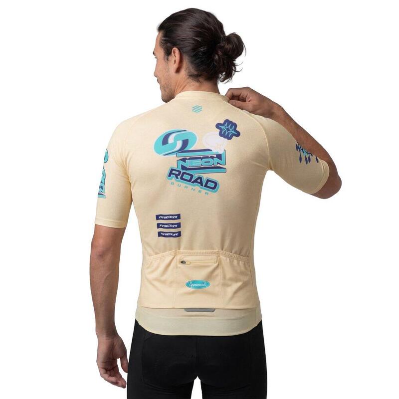 Tricou de cu mâneci scurte din plasă pentru bărbați M8 NRC Yellow Galben