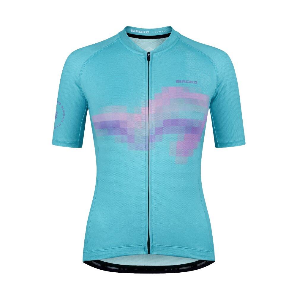 Damen Radsport ultraleichtes radtrikot für M3-W NRC Blue Blau 6/8
