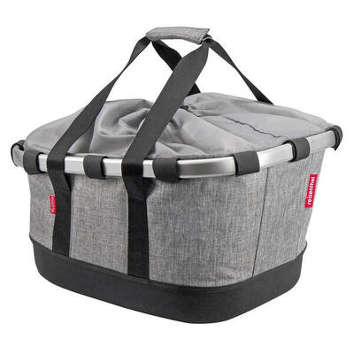 Bikebasket gt für racktime, twist silver