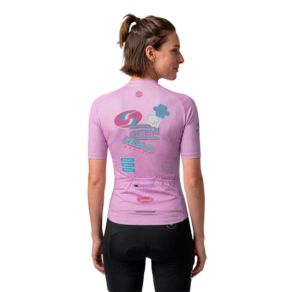 Maillot vélo mesh manches courtes femme Cyclisme M8-W NRC Pink Rose 2/7
