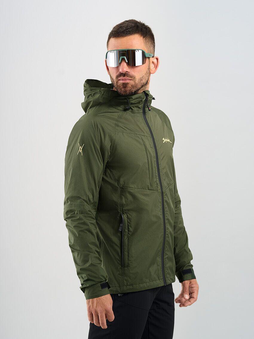 Giacca impermeabile Spiuk All Terrain Uomo Khaki 2/5